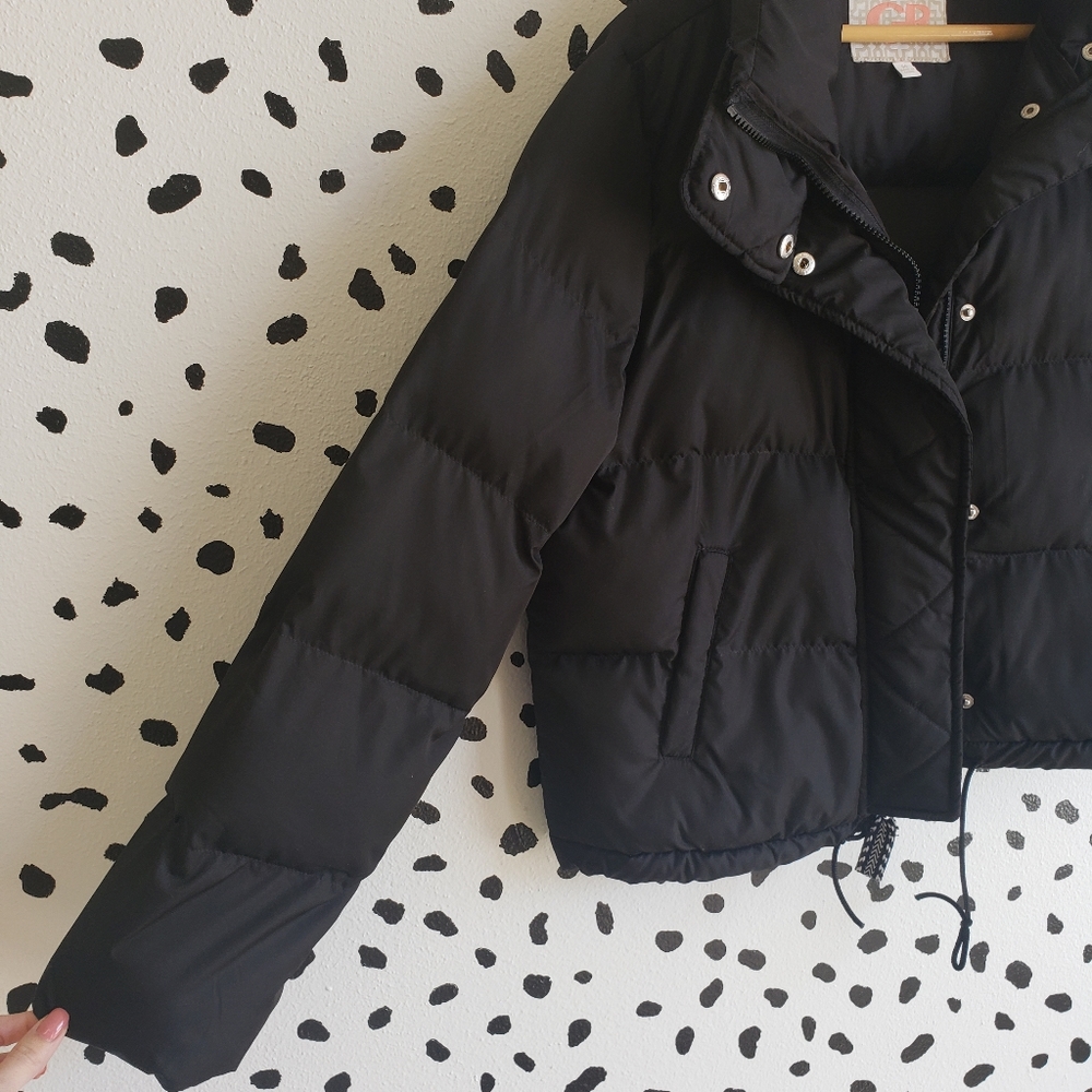 GB Black Puffer Jacket - Picture 4 of 12